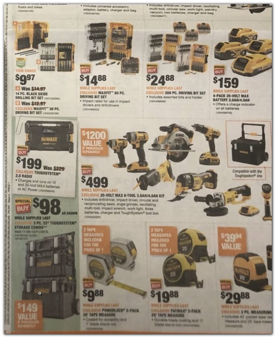 Home Depot Black Friday 2020 Ad, Deals and Sales