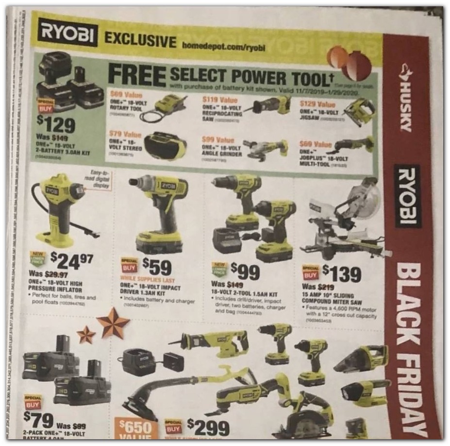 Home Depot Black Friday 2020 Ad, Deals and Sales