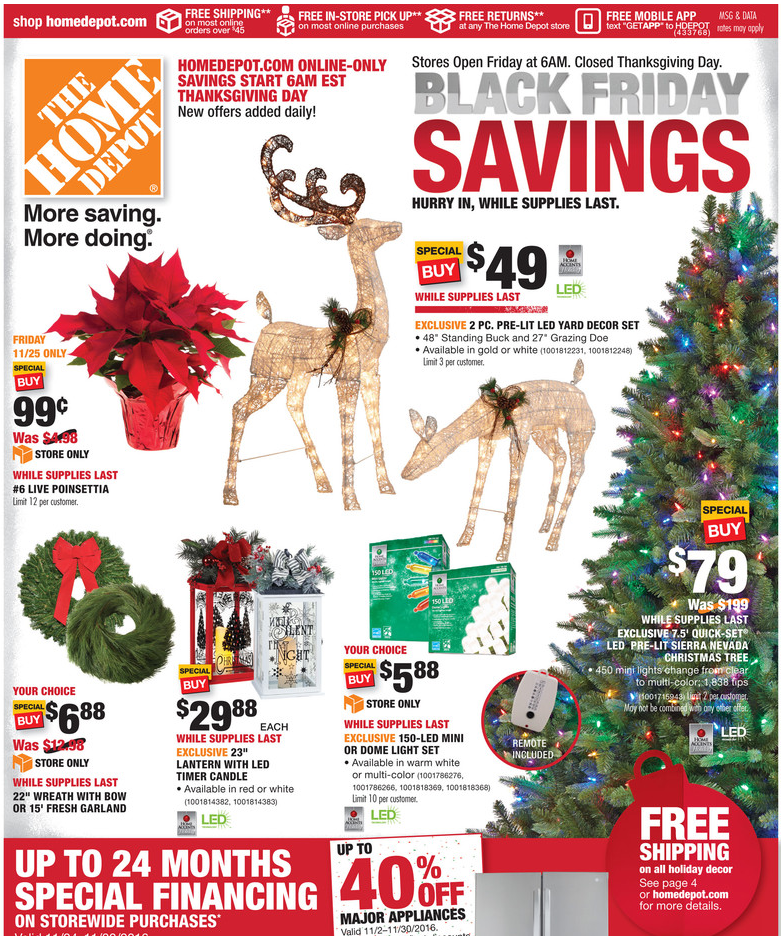 [-] When Does Home Depot Black Friday Ad Come Out